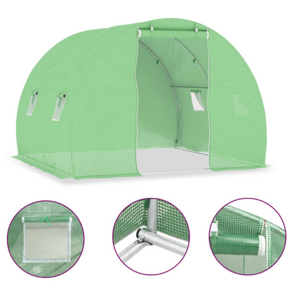 Serre pour plantation de morilles